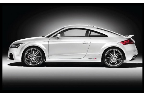 Aufkleber passend für Audi QUATTRO 28cm Seitenaufkleber Aufkleber Satz
