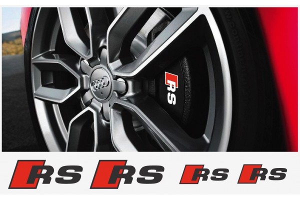Aufkleber passend für Audi RS Bremssattel Aufkleber S-line
