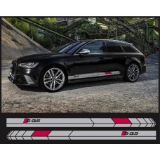 Aufkleber passend für Audi SQ5 Seitenaufkleber Satz R+L