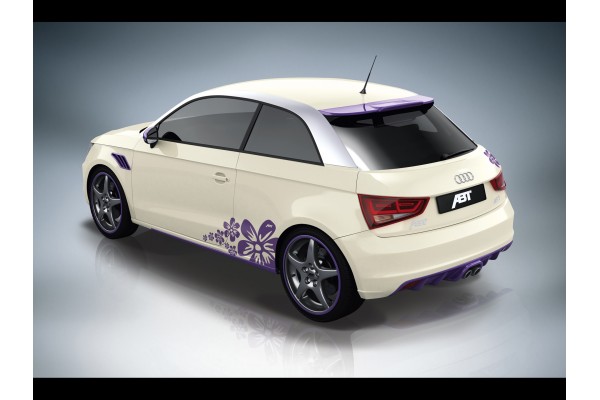 Aufkleber passend für Audi SPORT MIND Powered by Audi Seitenaufkleber Aufkleber 40cm 2Stk. Satz