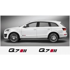 Aufkleber passend für Audi Q7 Seitenaufkleber Aufkleber 2 Stk. 120 cm