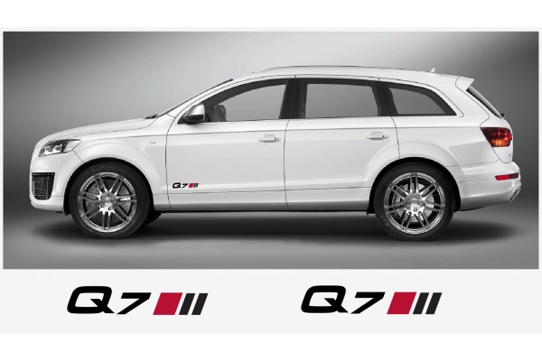 Aufkleber passend für Audi Q7 Seitenaufkleber Aufkleber 2 Stk. 120 cm