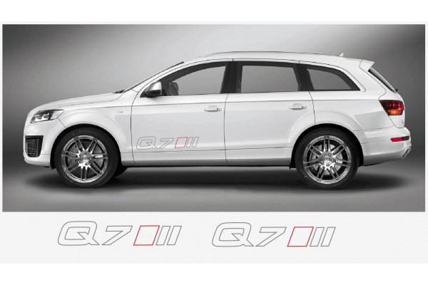 Aufkleber passend für Audi Seitenaufkleber Aufkleber 2 Stk. 180 cm