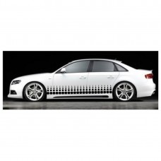 Decal to fit Audi A4 side decal sticker stripe kit