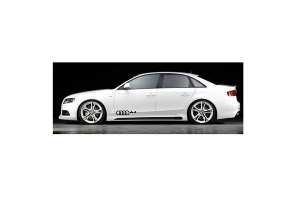 Decal to fit Audi A4 side decal sticker stripe kit