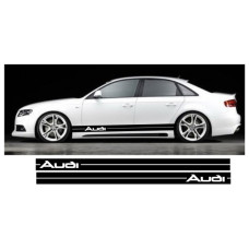 Aufkleber passend für Audi A4 Seitenaufkleber Aufkleber Satz