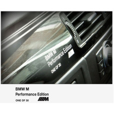 Aufkleber passend für BMW M M5 Performance edition one of 30 Aufkleber 110 mm, 4 Stk