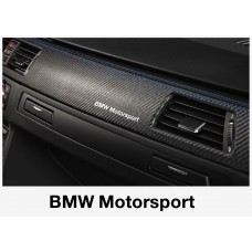 Decal to fit BMW Motorsport dashboard decal 120 mm, 2 pcs