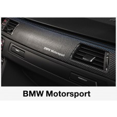 Aufkleber passend für BMW Motorsport Armatur Aufkleber 120 mm, 2 Stk