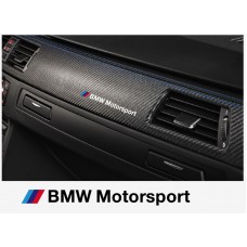 Decal to fit BMW Motorsport dashboard decal 120 mm, 2 pcs