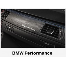 Aufkleber passend für BMW Performance Armatur Aufkleber 120 mm, 2 Stk