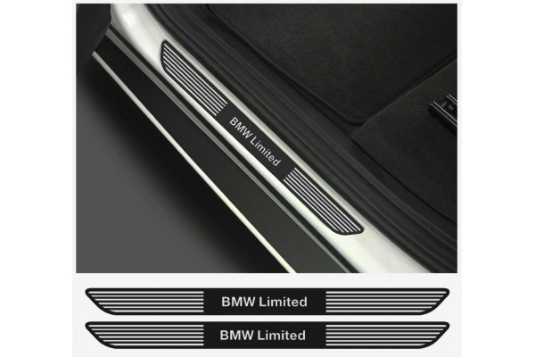 Aufkleber passend für BMW Limited Aufkleber Einstiegsleistenaufkleber Einstiegsleisten  2Stk. Satz