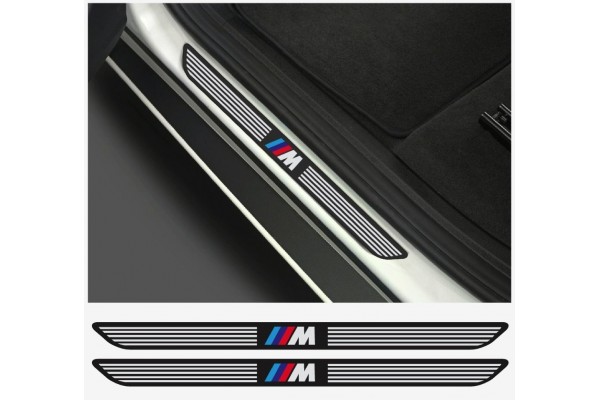 Aufkleber passend für BMW M Aufkleber Einstiegsleistenaufkleber Einstiegsleisten  2Stk. Satz