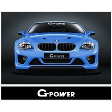 Decal to fit BMW G Power windscreen decal 560 mm / 1400 mm