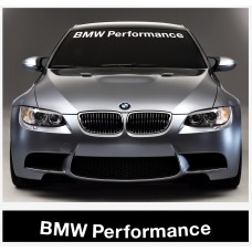 Decal to fit BMW Performance windscreen decal 950 mm / 1400 mm