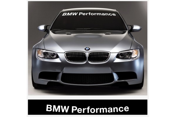 Aufkleber passend für BMW Performance Frontscheiben Aufkleber 950 mm / 1400 mm