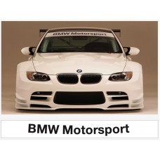 Decal to fit BMW Motorsport windscreen decal 950 mm / 1400 mm