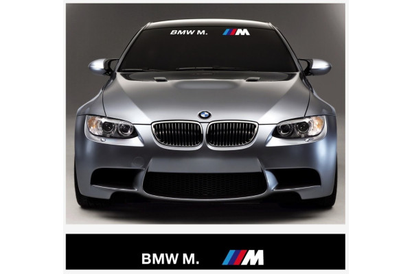 Decal to fit BMW M. windscreen decal 1400mm x 200mm