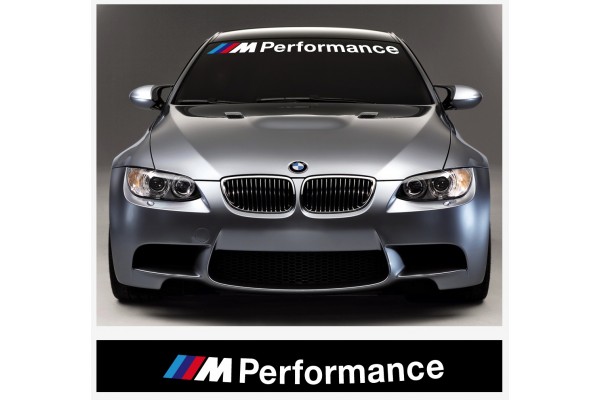 Decal to fit BMW M Performance windscreen decal