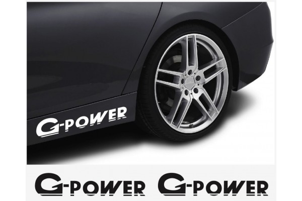 Decal to fit BMW G Power decal side decal 450mm 2pcs set