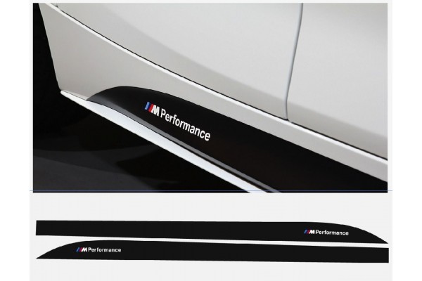 Decal to fit BMW M Performance side decal 2190 mm, 2 pcs. 1er 3er 5er