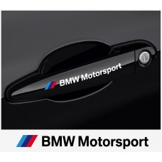 Aufkleber passend für BMW motorsport Tuergriff Aufkleber 120 mm, 2 Stk.