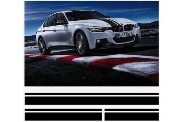 Decal to fit BMW 5er M Performance stripe set