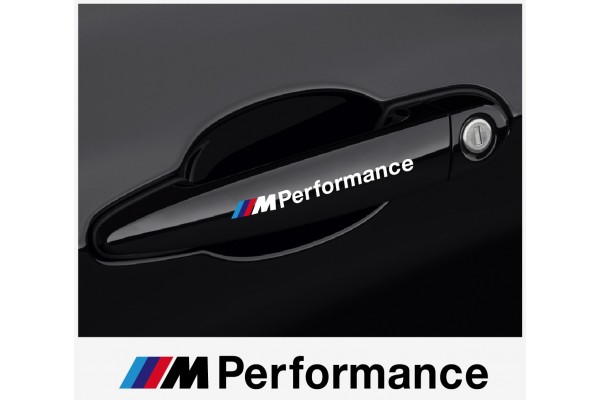 Decal to fit BMW M Performance maniglia decal 120 mm, 4 pcs.