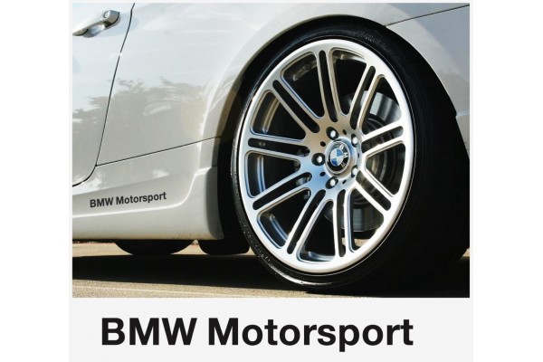 Aufkleber passend für BMW motorsport Seitenaufkleber Aufkleber 200 mm, 2 Stk