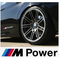 Decal to fit BMW M Power decal side decal 190mm 2pcs set