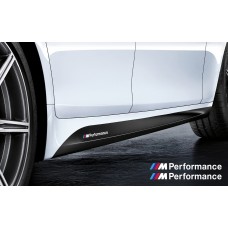 Aufkleber passend für BMW M Performance Aufkleber Seitenaufkleber hintergrund und schrift 2200mm