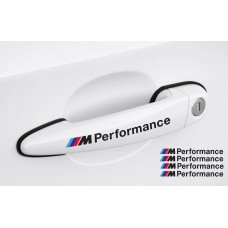Aufkleber passend für BMW Performance Frontscheibe Aufkleber  / 1400mm Schrift + Hintergrund