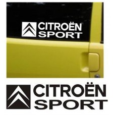 Aufkleber passend für Citroen Sport Seitenaufkleber Aufkleber 30cm 2Stk. Satz