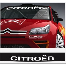 Aufkleber passend für Citroen Sport Frontscheiben Sonnenblendstreifen Aufkleber