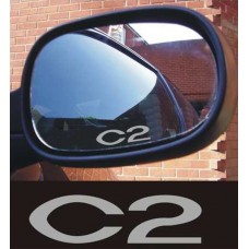 Aufkleber passend für Citroen C2 Fenster- Bremssattel- Spiegel Aufkleber - 8 Stück im Set