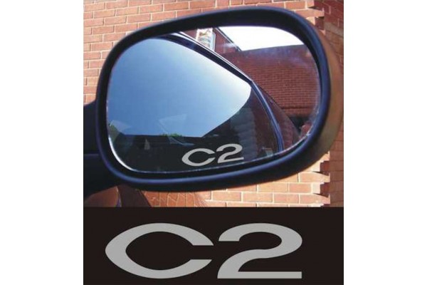 Decal to fit Citroen C2 window- brake caliper- mirror decal - 8 pcs in Set