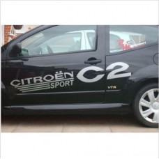 Decal to fit Citroen Sport C2 side decal 120 cm C1 C2 C3 C4 C5 C6