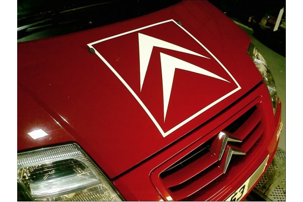 Decal to fit Citroen Chevron windscreen decal C1C2 C3 C4 C5