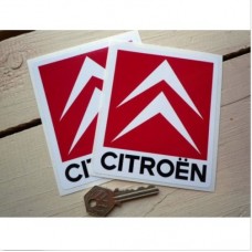 Decal to fit Citroen side decal 10cm x 12cm 2pcs. set