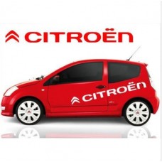 Aufkleber passend für Citroen Seitenaufkleber Aufkleber 120 cm C1 C2 C3 C4 C5 C6