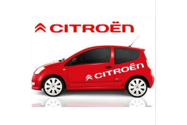 Aufkleber passend für Citroen Seitenaufkleber Aufkleber 120 cm C1 C2 C3 C4 C5 C6