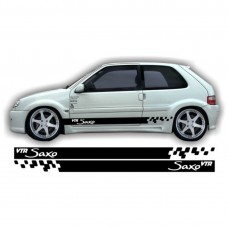 Decal to fit Citroen Saxo side decal sticker stripe kit