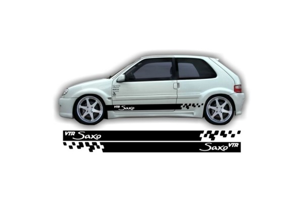 Decal to fit Citroen Saxo side decal sticker stripe kit