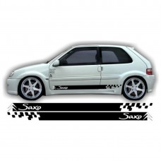 Decal to fit Citroen Saxo side decal sticker stripe kit