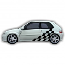 Decal to fit Citroen Saxo side decal sticker stripe kit