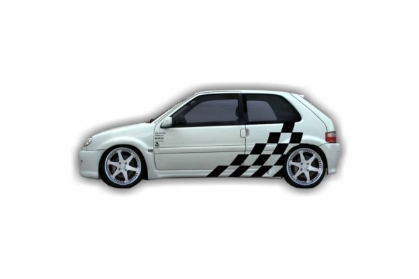 Decal to fit Citroen Saxo side decal sticker stripe kit