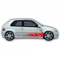 Decal to fit Citroen Saxo side decal sticker stripe kit