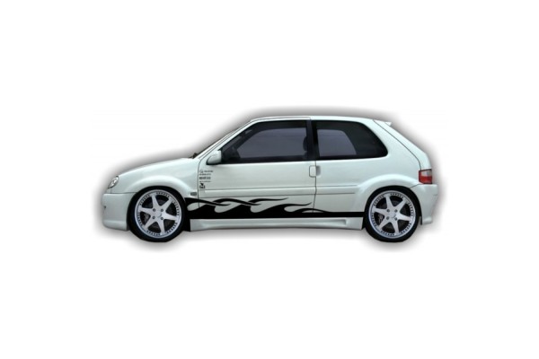 Decal to fit Citroen Saxo side decal sticker stripe kit