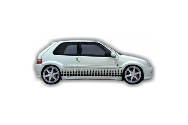 Decal to fit Citroen Saxo side decal sticker stripe kit