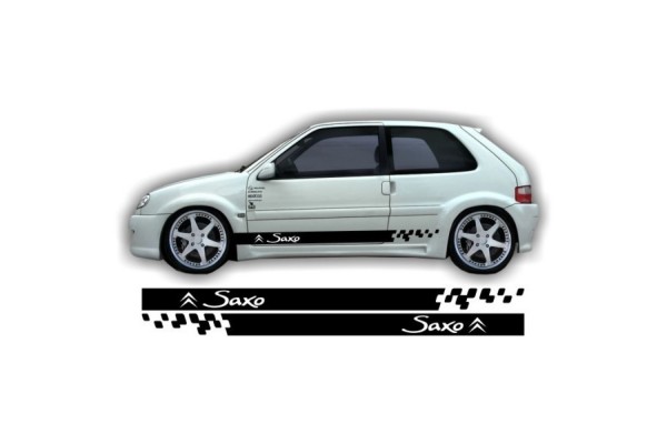 Decal to fit Citroen Saxo side decal sticker stripe kit